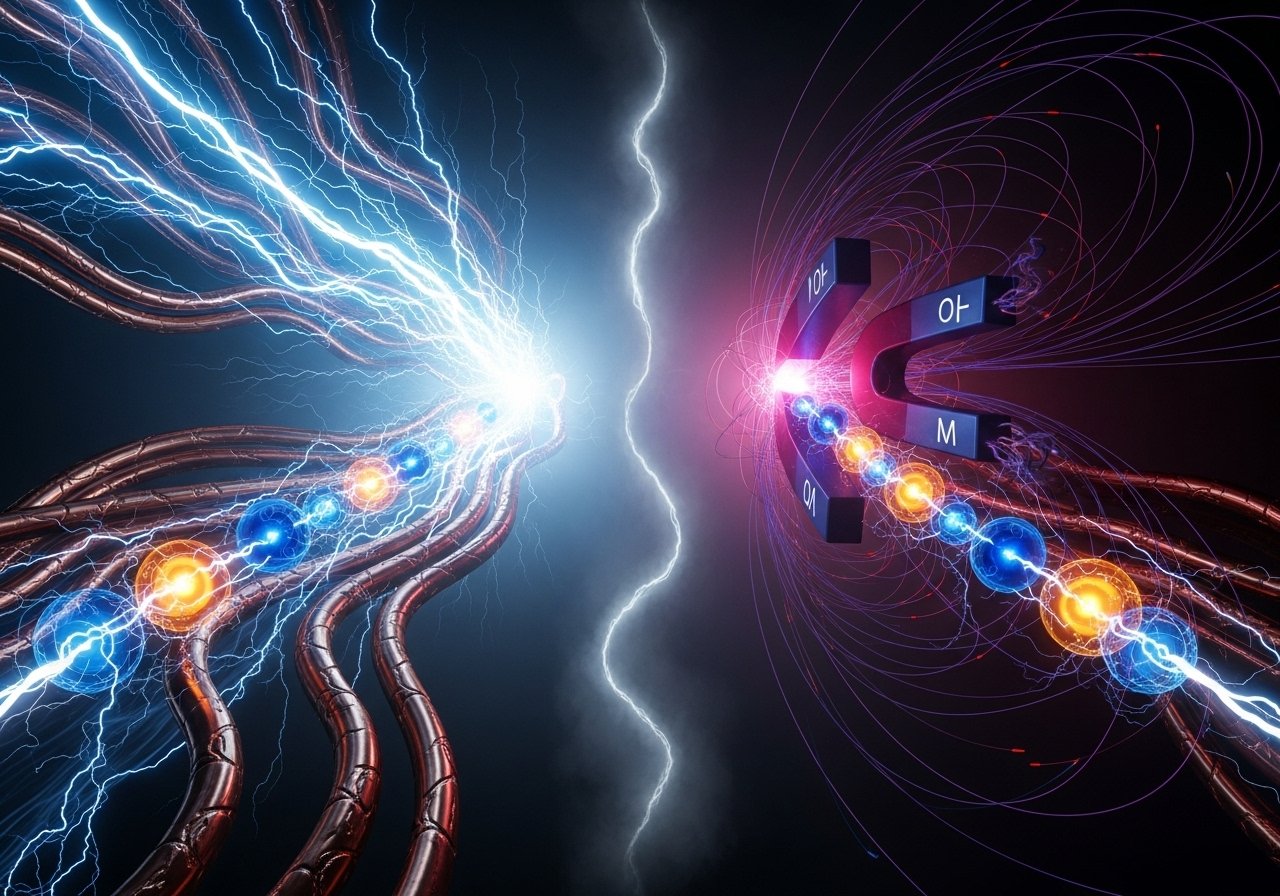 Jak funguje elektromagnetismus? Spojení elektřiny a magnetismu jednoduše