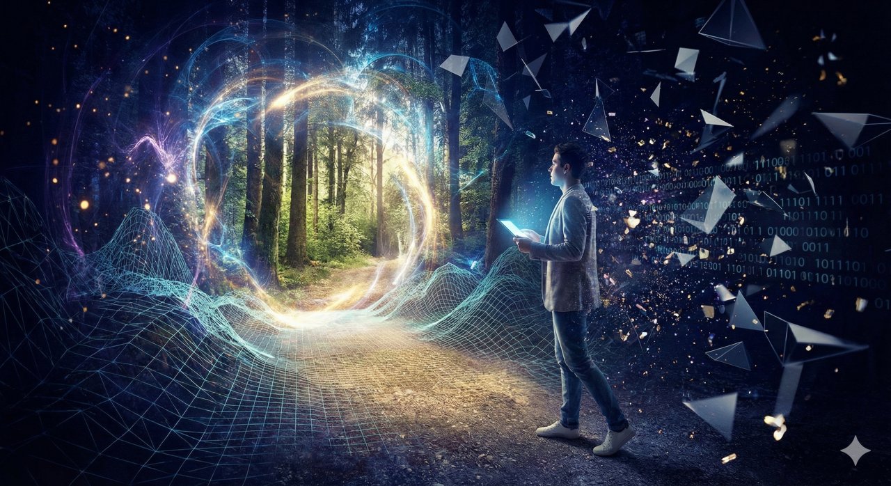 Kvantová superpozice: Proč hmota neexistuje, dokud se na ni nepodíváte