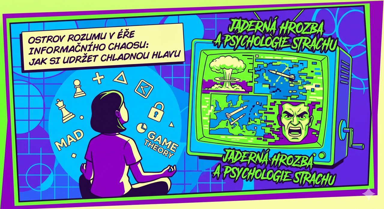 Jaderná hrozba a psychologie strachu: Proč se odmítám klepat před televizní obrazovkou