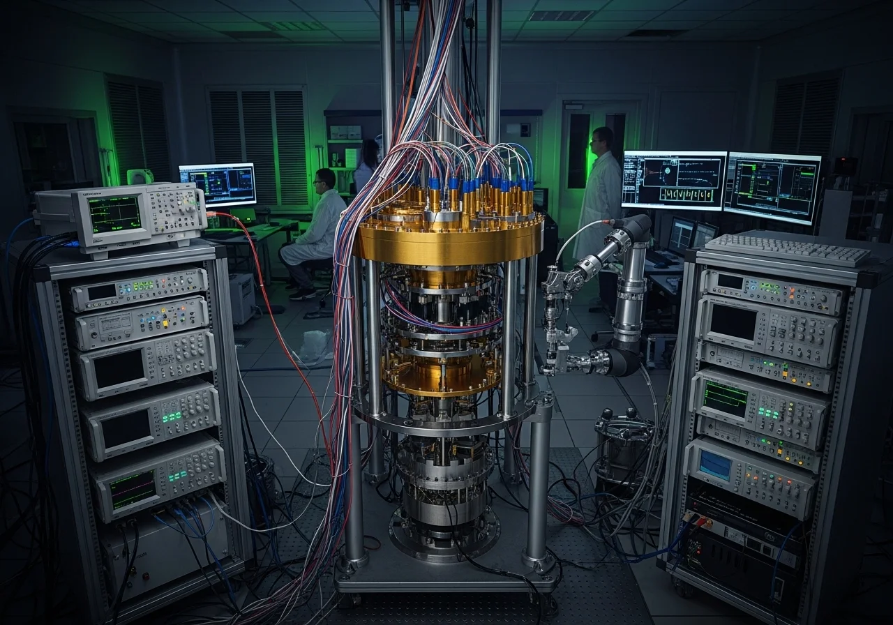 Vizualizace - kvantový počítač 