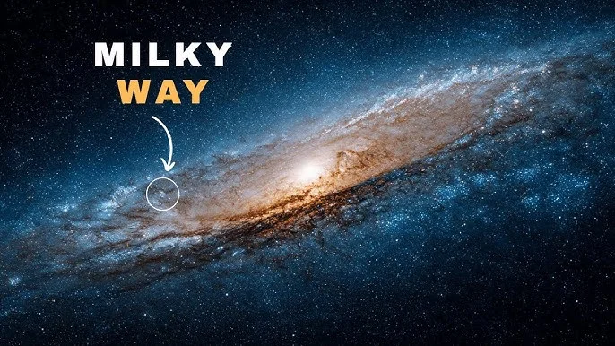 Obrázek demonstrující velikost vesmíru