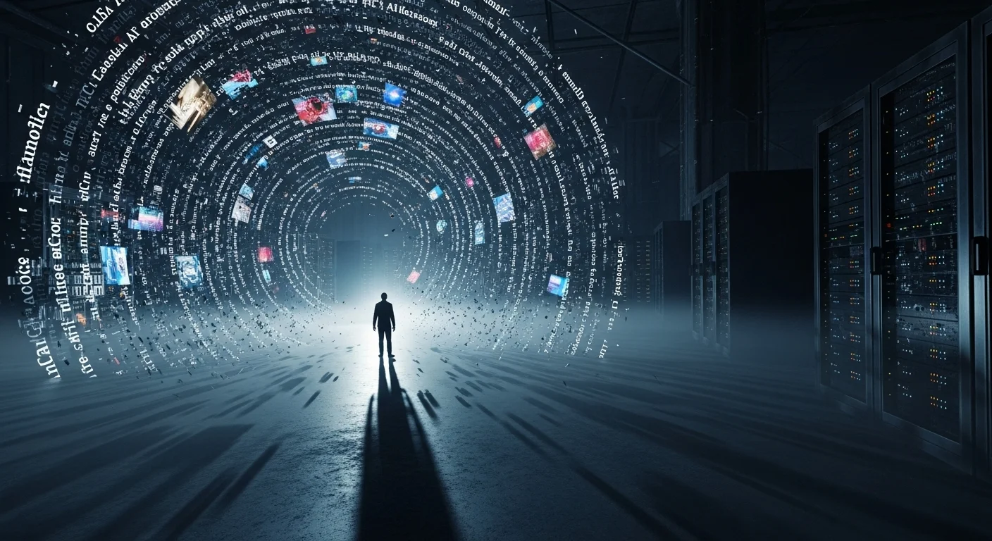 Obrázek ilustrující nepřeberné množství informací