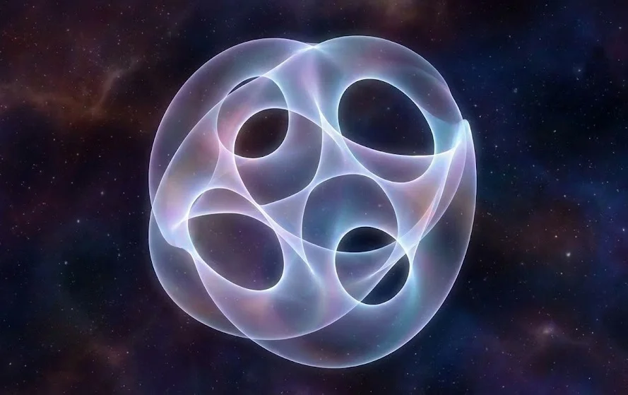 Vizualizace tzv. Calabi-Yau variety