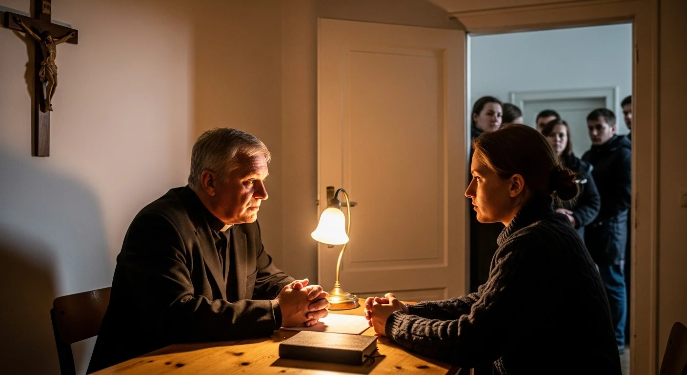 Ilustrační obrázek jak mohla vypadat ordinace pátera Ferdy v bytě