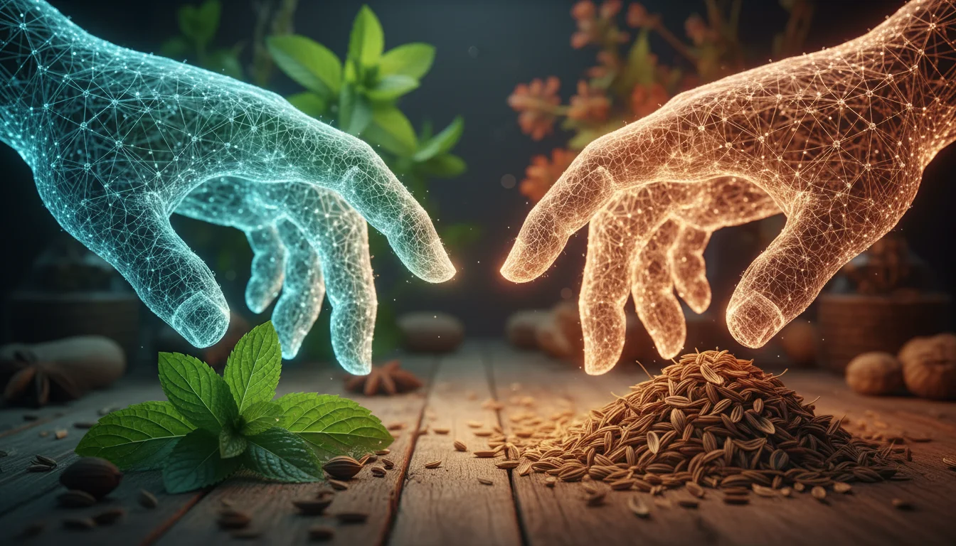 Ilustrace principu chirality a vliv tvaru molekul na vůni.