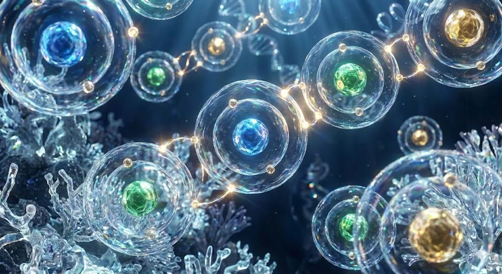 Vizualizace atomů a jejich valenční vrstva