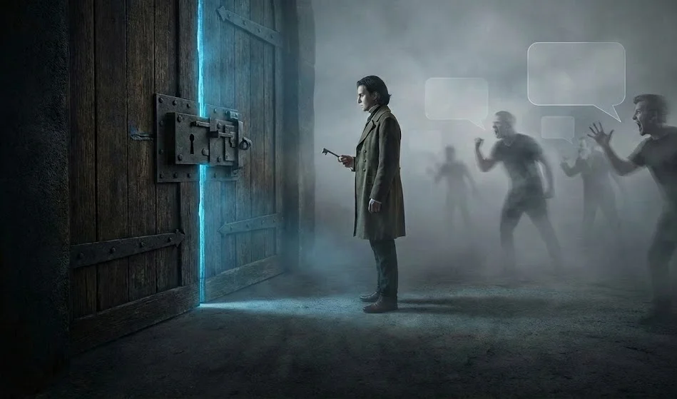 Pohled na zamčenou komnatu