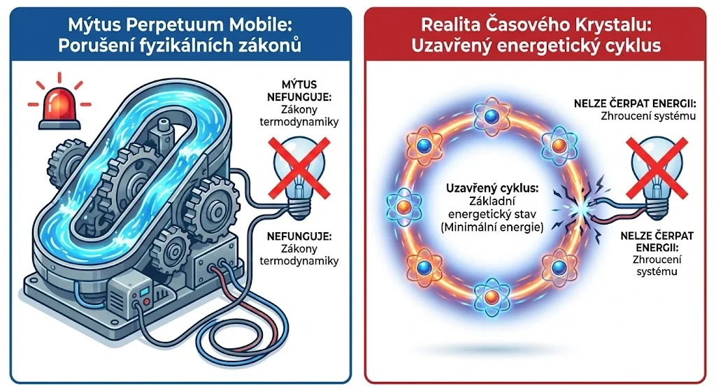 Proč to není perpetuum mobile