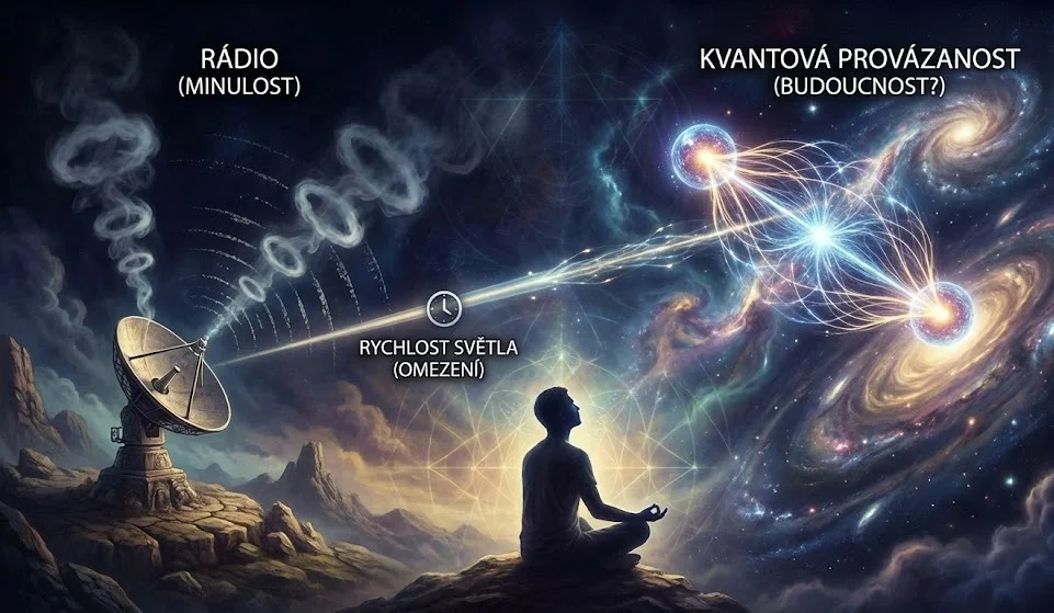 Existuje lepší způsob komunikace než rádio? Kvantová provázanost a budoucnost