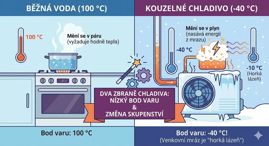 Chladicí médium: Kouzelná tekutina a její dvě zbraně