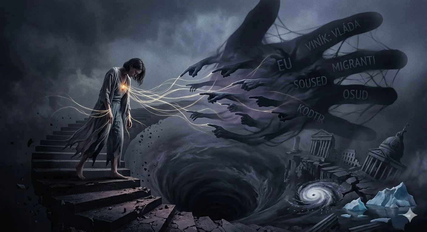 Ztráta kontroly nad vlastním životem: Proč je hledání viníka cesta do pekel