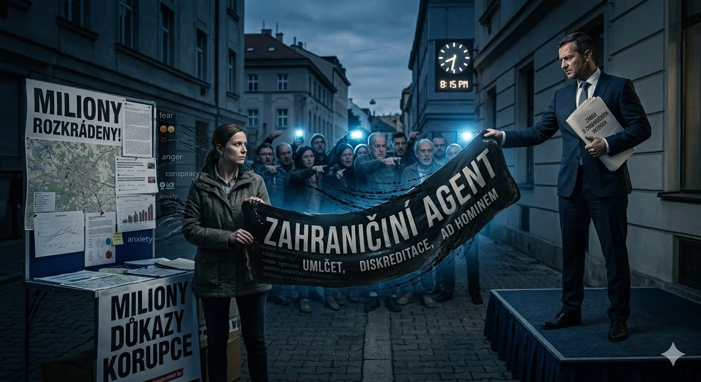 Nálepka místo argumentu