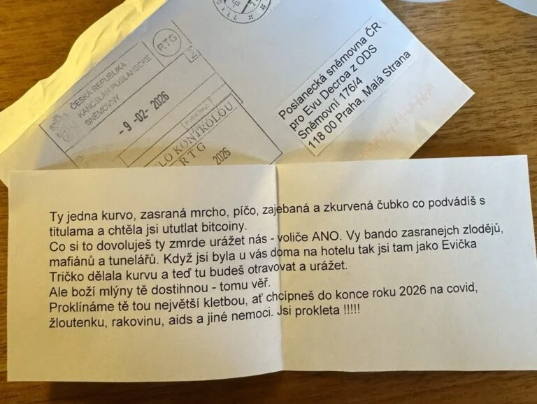 Anonymní vulgární dopis