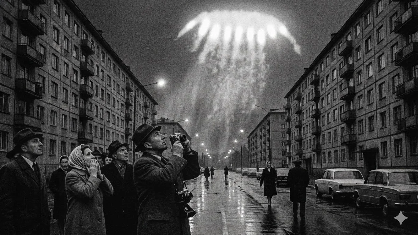 Petrozavodský fenomén - tak mohl vypadat pohled z ulice