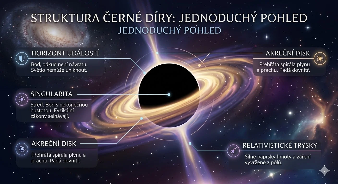 Struktura černé díry