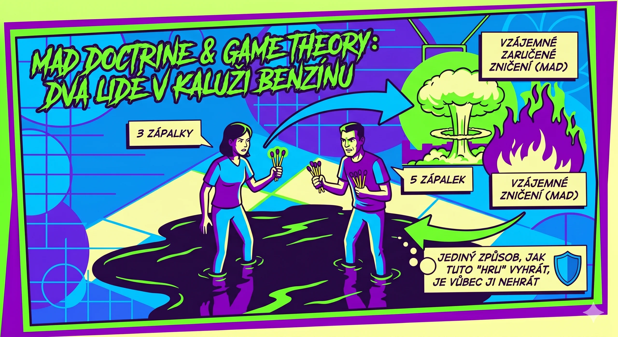 Doktrína MAD a Teorie her: Chladná matematika, která chrání svět