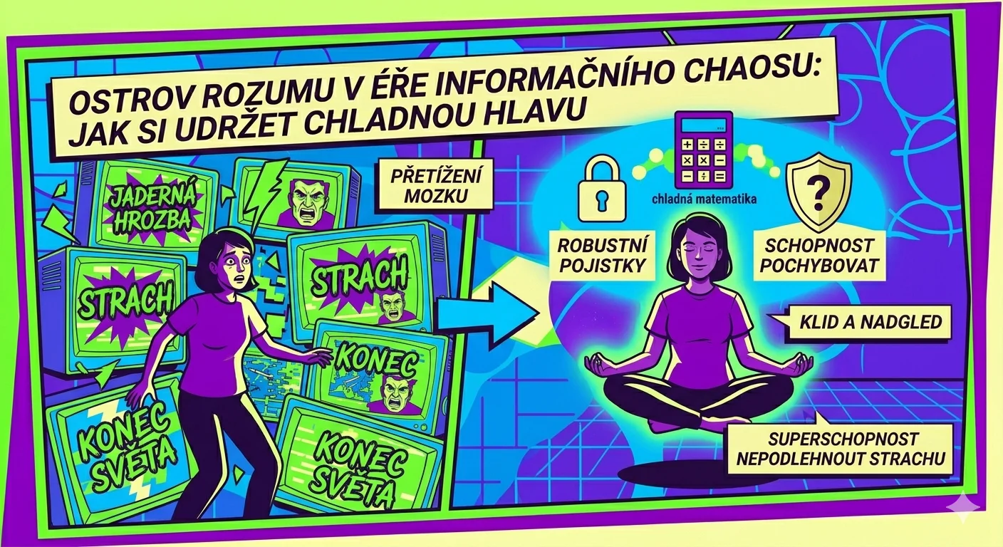 Ostrov rozumu v éře informačního chaosu: Jak si udržet chladnou hlavu